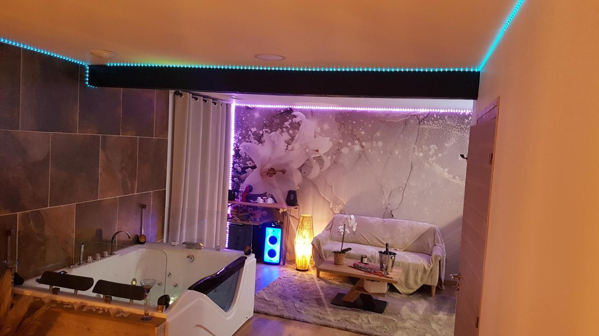 Love Room Jaccuzi Puisserguier Eksteriør bilde